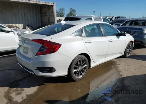 2020 Honda Civic Ex-L z USA, uszkodzony, nr VIN 19XFC1F7XLE212833